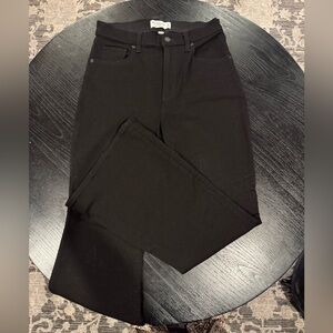 Abercrombie & Fitch Black High Rise Flare Jeans